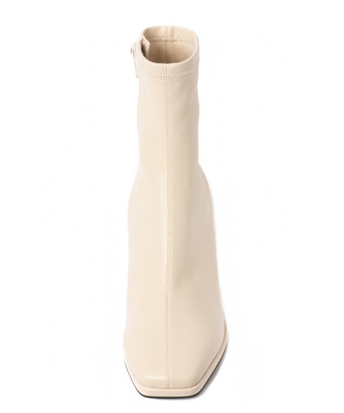 「REZOY」 ショートブーツ L アイボリー レディース_画像7