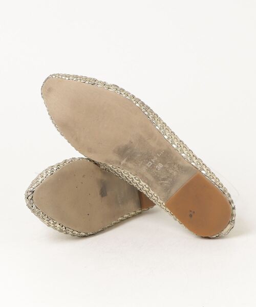 「MOHI」 シューズ 36 ゴールド レディース_画像3