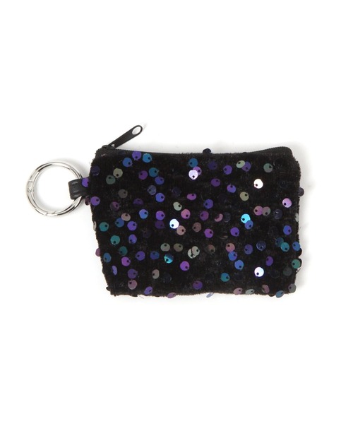 LAKOLE（ラコレ） ポーチ キラキラカラビナ付きポーチ / 591124