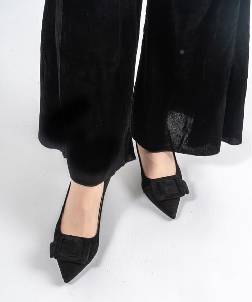 ⭐️新品未使用⭐️　ファビオルスコーニ　バックル　パンプス　ポインテッドトゥ　黒 FABIO RUSCONI（ファビオルスコーニ） パンプス 「FABIO RUSCONI