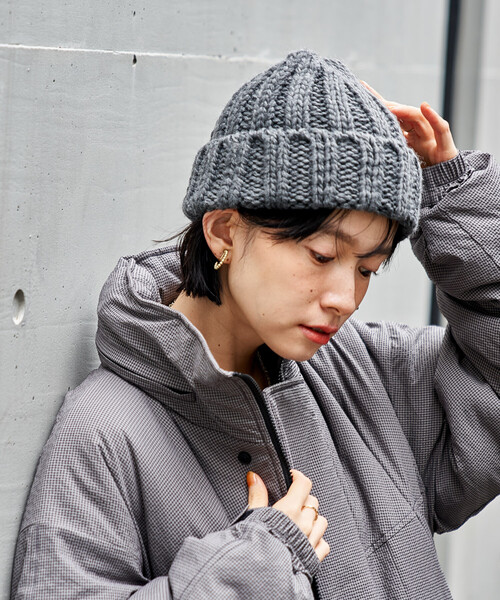 FREAK'S STORE（フリークスストア） ニット帽 ニットキャップ 太編み