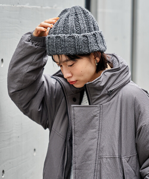 FREAK'S STORE（フリークスストア） ニット帽 ニットキャップ 太編み