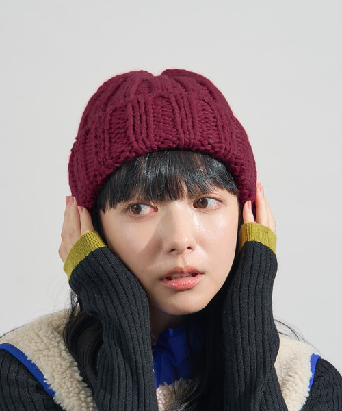 FREAK'S STORE（フリークスストア） ニット帽 ニットキャップ 太編み
