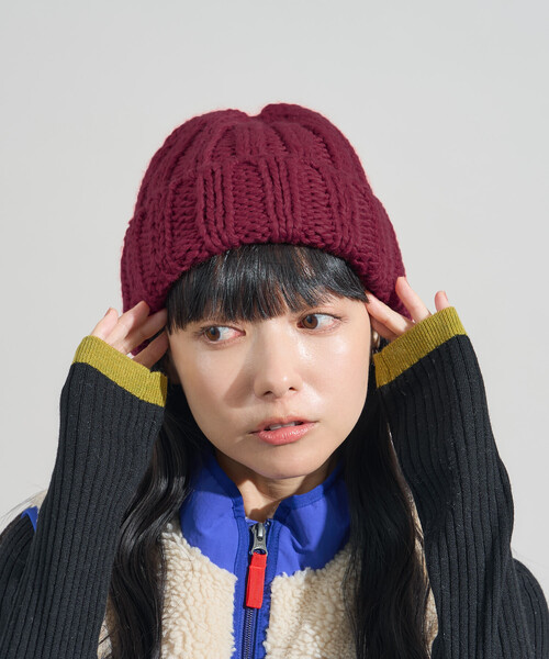 FREAK'S STORE（フリークスストア） ニット帽 ニットキャップ 太編み