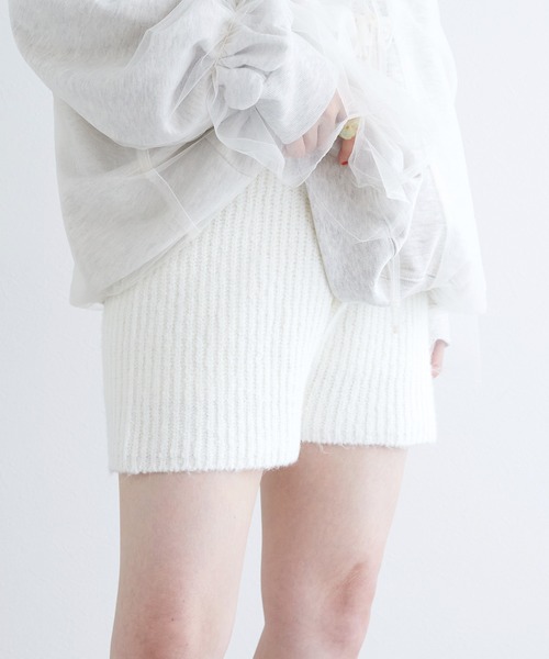 「w closet」 ショートパンツ FREE アイボリー レディース_画像8