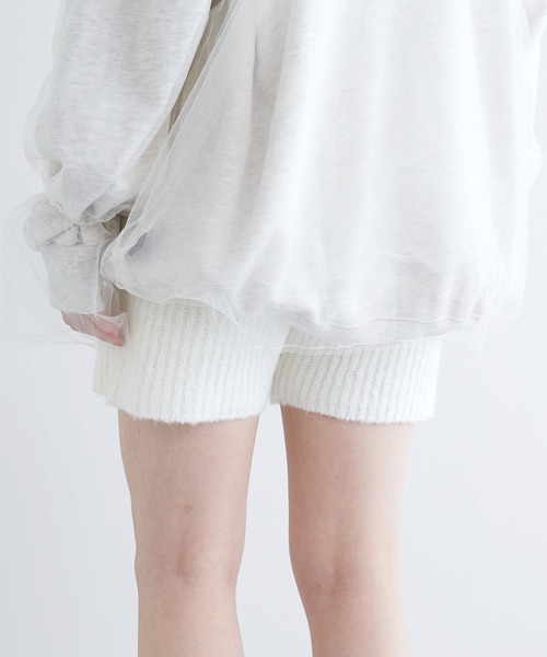 「w closet」 ショートパンツ FREE アイボリー レディース_画像9