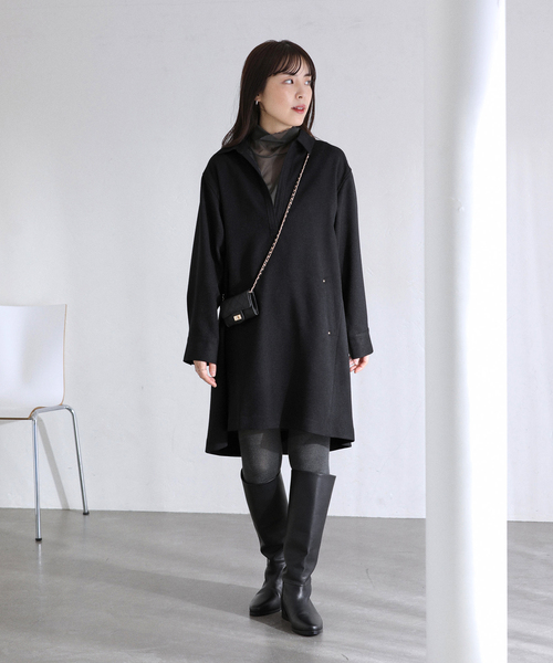 La TOTALITE（ラ トータリテ） ワンピース 「洗える」スキッパー