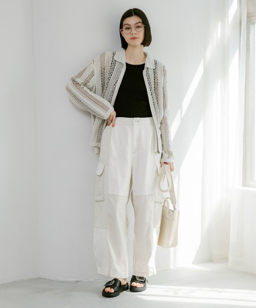 「niko and...」 カーディガン FREE ネイビー レディース_画像3