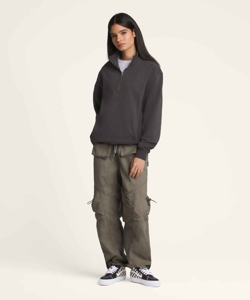 VANS（ヴァンズ） トレーナー スウェット PREMIUM ハーフジップ