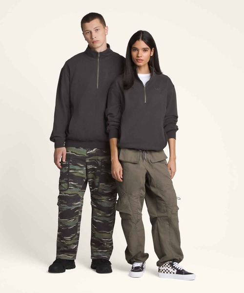 VANS（ヴァンズ） トレーナー スウェット PREMIUM ハーフジップ