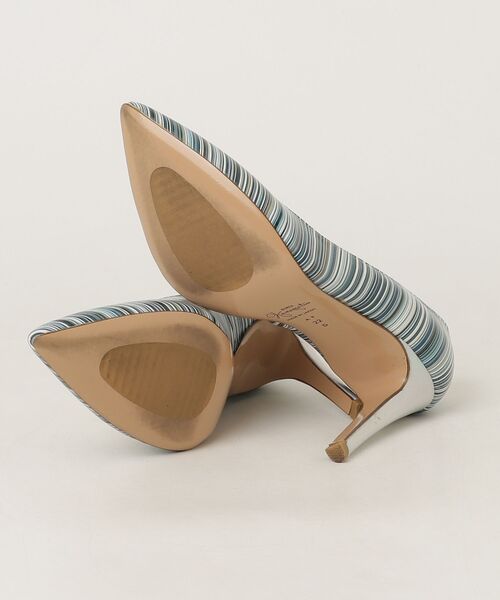 「GINZA Kanematsu」 パンプス 22cm ブルー レディース_画像3