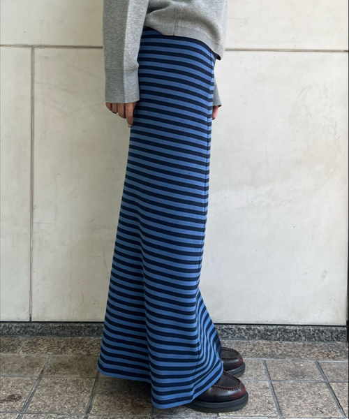 スカート 「追加3」ボーダープリントスカート : ZOZOTOWN Yahoo!店