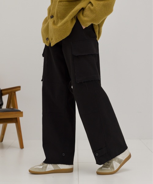 「soerte」 カーゴパンツ 1 グリーン レディース_画像8