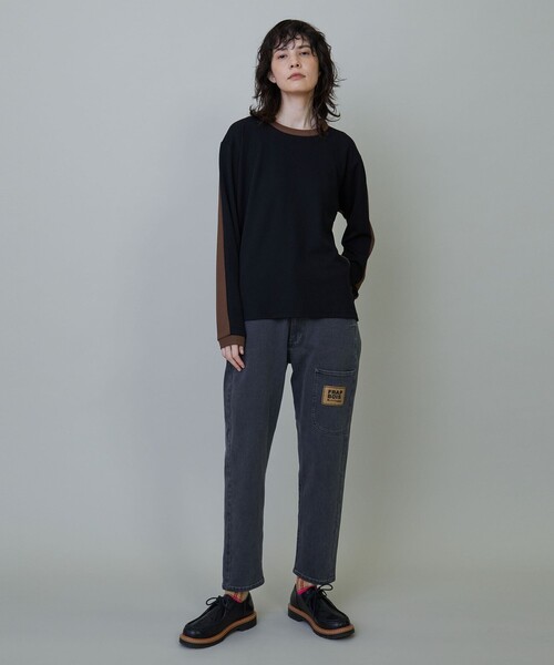 パンツ ムーブデニム2 デニムパンツ レディース メンズの画像
