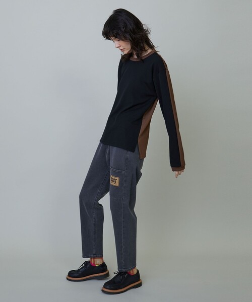 パンツ ムーブデニム2 デニムパンツ レディース メンズの画像