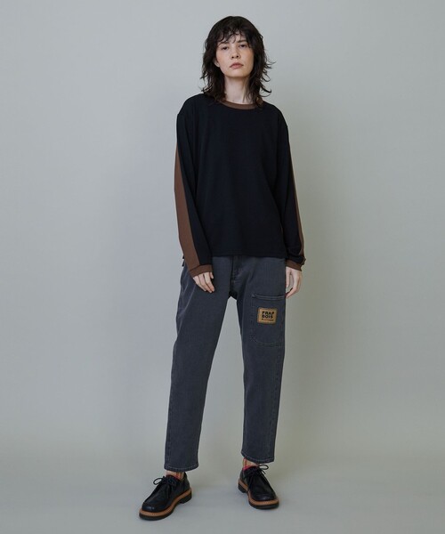 パンツ ムーブデニム2 デニムパンツ レディース メンズの画像