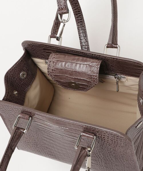 CHRISTIAN VILLA（クリスチャンヴィラ） 2WAYバッグ - ブラウン