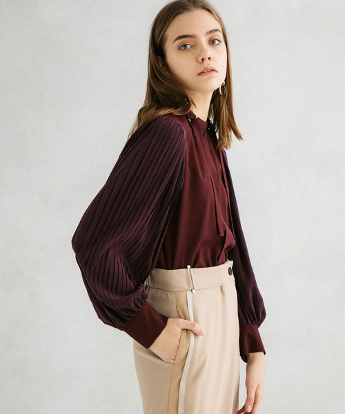 「UNITED TOKYO」 長袖ブラウス 1 グリーン レディース_画像9