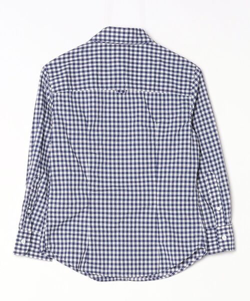 「Band of Outsiders」 チェック柄長袖シャツ - ブルー メンズ_画像2