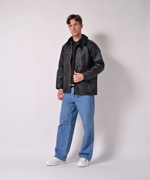 ブルゾン アウター Barbour/バブアー　「BEDALE / ビデイル」ワックス コットン ブルゾン（レギュラーフィット） メンズ レディースの画像