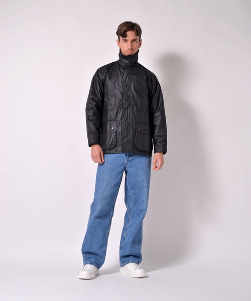 ブルゾン アウター Barbour/バブアー　「BEDALE / ビデイル」ワックス コットン ブルゾン（レギュラーフィット） メンズ レディースの画像