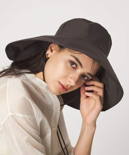 帽子 ハット 「別注」「コカゲル」2WAY ワイドブリム ハット UVカット レディースの画像