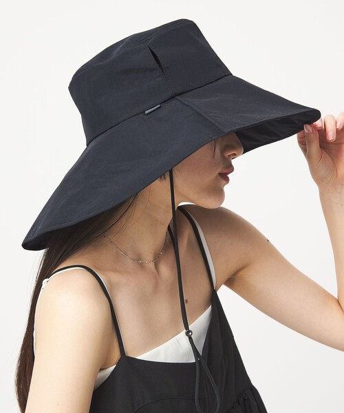 帽子 ハット 「別注」「コカゲル」2WAY ワイドブリム ハット UVカット レディースの画像