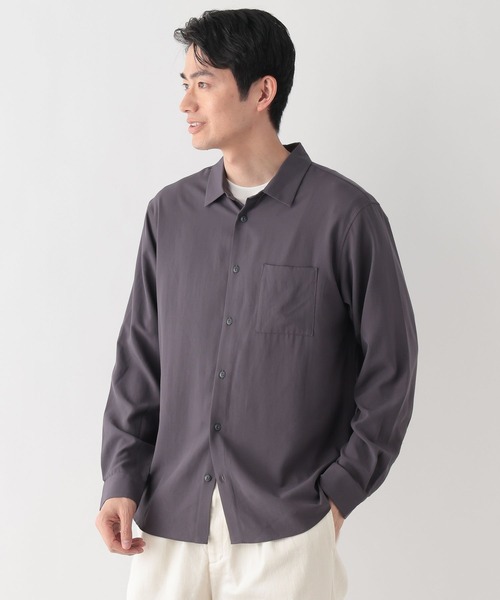 GLOBAL WORK（グローバルワーク） シャツ サラサマレギュラーシャツ