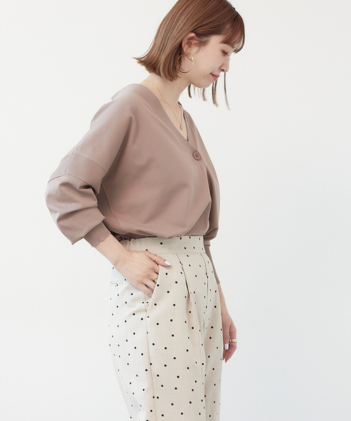 「B.C STOCK」 ニットカーディガン FREE ブラウン レディース_画像7