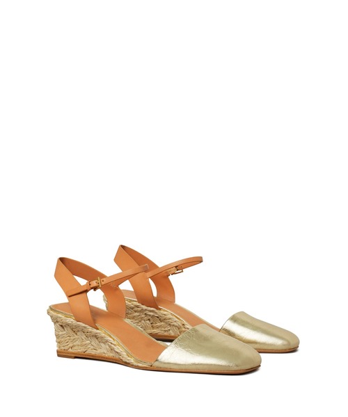 TORY BURCH（トリーバーチ） サンダル クローズドトゥ エスパドリーユ