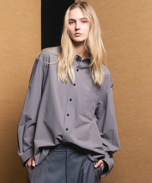 maison special メゾンスペシャル　L 02 シャツ　長袖 MAISON SPECIAL（メゾンスペシャル） シャツ メンズ レディース