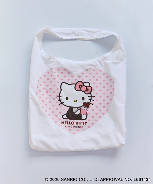 エコバッグ 「ROPE' PICNIC×ハローキティ」折りたたみエコバッグ