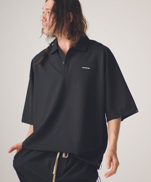 ADAM PATEK（アダムパテック） ポロシャツ mhs2580-ripple looose polo