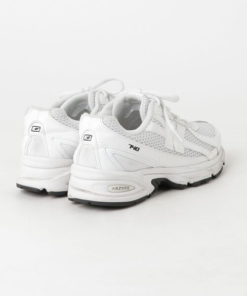 「New Balance」 ローカットスニーカー 24cm ホワイト レディースの画像