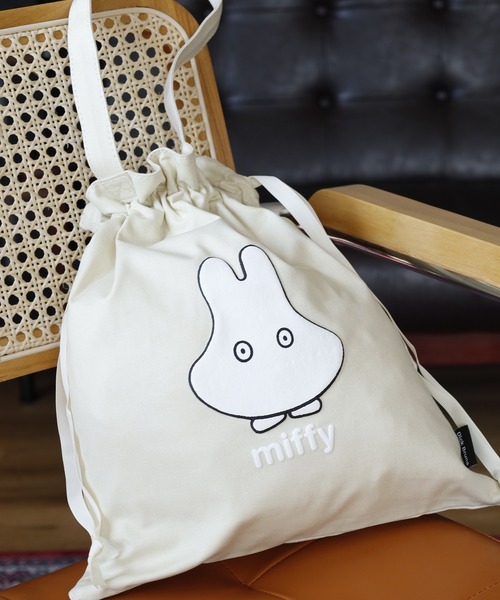Miffy（ミッフィー） トートバッグ 巾着トートバッグおばけ レディース