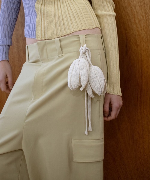 leinwande（ラインヴァンド） シュシュ 「leinwande」Tulip Crochet