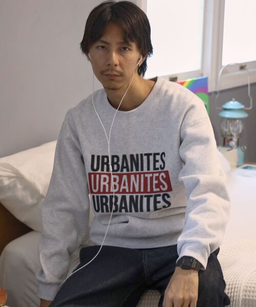 「FFEIN」 スウェットカットソー LARGE ブラック メンズ_画像3