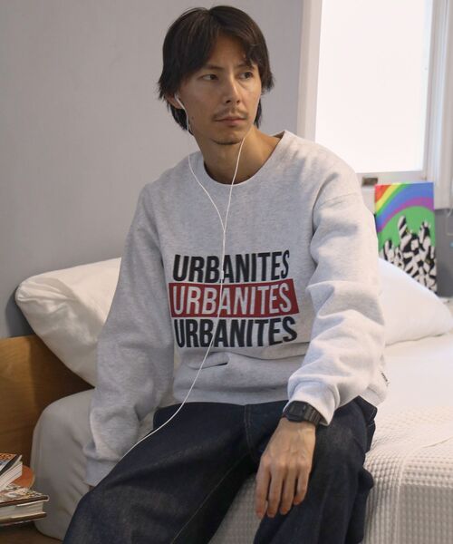 「FFEIN」 スウェットカットソー LARGE ブラック メンズ_画像4