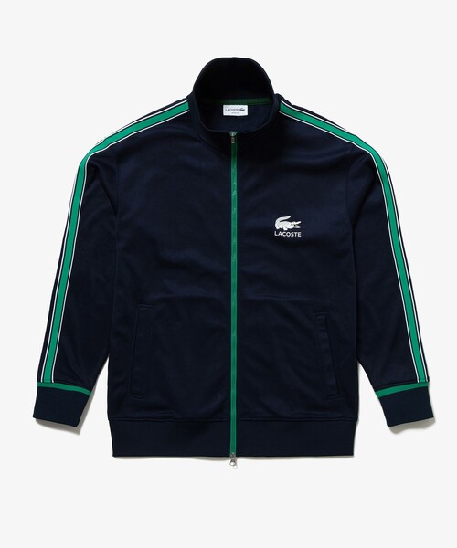 「LACOSTE」 ジャージブルゾン 5 ダークネイビー メンズ