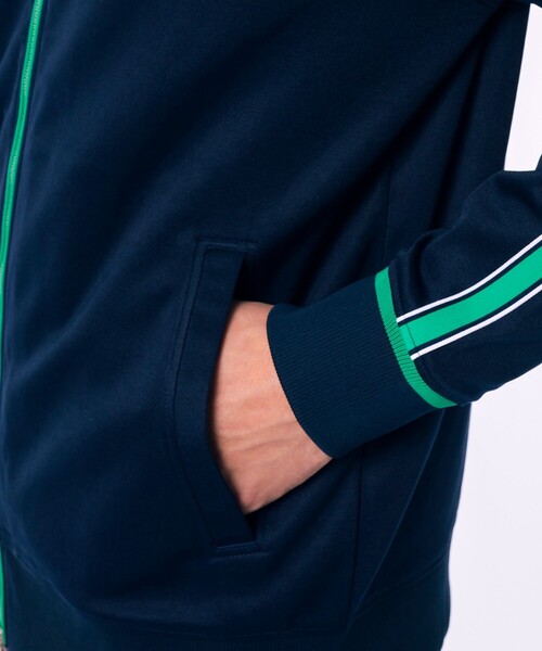 「LACOSTE」 ジャージブルゾン 5 ダークネイビー メンズ