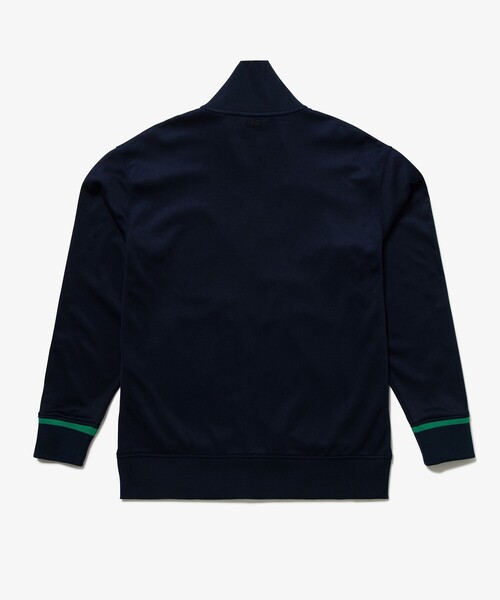 「LACOSTE」 ジャージブルゾン 5 ダークネイビー メンズ