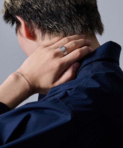 指輪 リング 「MAISON CLUB」Western Buckle Motif Ring Silver925 KUN メンズ レディースの画像