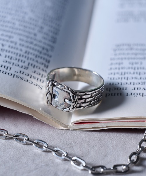 指輪 リング 「MAISON CLUB」Western Buckle Motif Ring Silver925 KUN メンズ レディースの画像