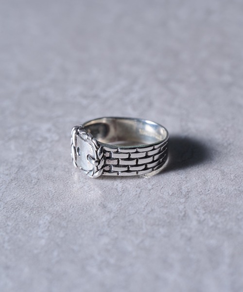 指輪 リング 「MAISON CLUB」Western Buckle Motif Ring Silver925 KUN メンズ レディースの画像