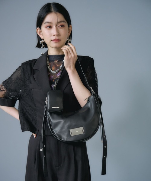 HARE（ハレ） ショルダーバッグ バッグ ハーフムーンショルダーバッグ 