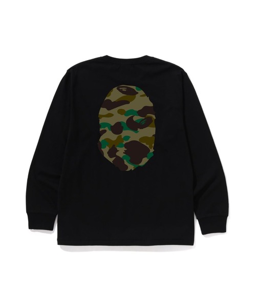A BATHING APE（アベイシングエイプ） 長袖Tシャツ LARGE ブラック