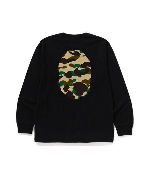 A BATHING APE（アベイシングエイプ） 長袖Tシャツ LARGE ブラック