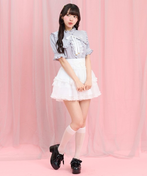 Secret Honey（シークレットハニー） ブラウス シャツ 夏 半袖
