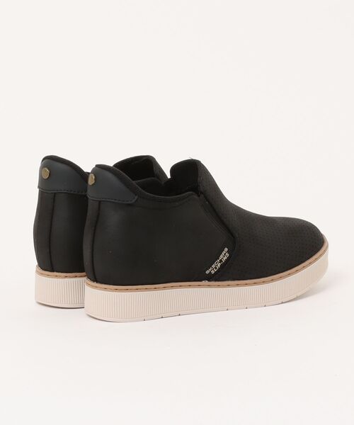 「SKECHERS」 スリッポン 23.5cm ブラック レディース_画像2