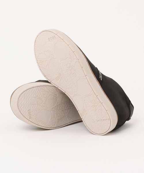 「SKECHERS」 スリッポン 23.5cm ブラック レディース_画像3